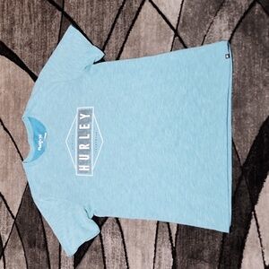 HURLEY LOGO NIKE DRI-FIT CREW-NECK TEE-SHIRT  PRICE FIRM